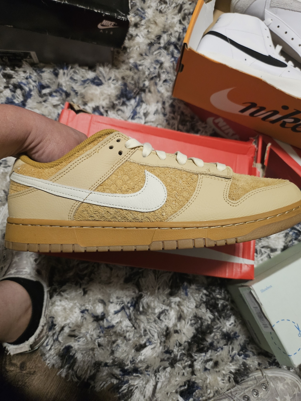 Nike Dunk Low Retro Waffles Sz 12